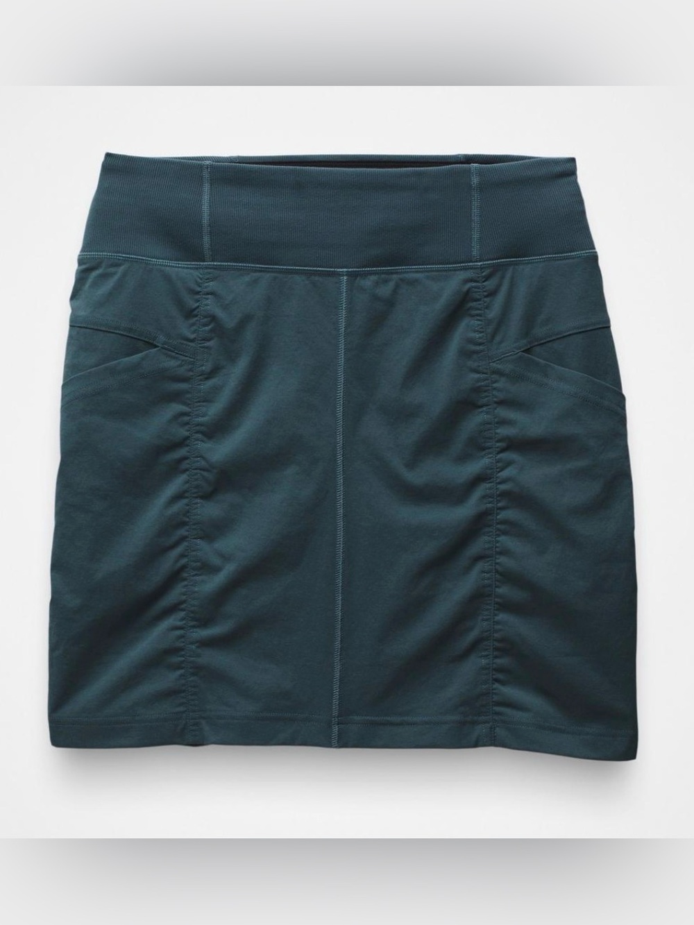 NWT Prana Women’s Koen Skort Large Grey Blue